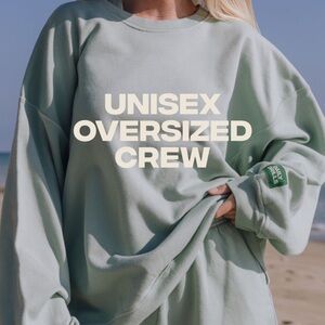 DAILY DRILLS UNISEX OVERSIZE HARBOR CREW